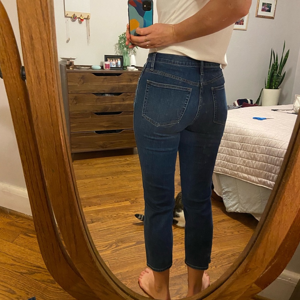 J.Crew high-rise Vintage Straight